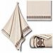 Asciugamano Rondo 2 - 70x140 cm - Beige chiaro - Di lusso - Morbido come il velluto - Elevata assorbenza - Foto miniatura 4