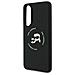 Custodia Per Telefono Nera In Silicone Con Magsafe Per Samsung Galaxy S25 Karl Lagerfeld - Foto miniatura 4