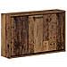 Mobiletto per Scarpe da Muro HOORN 71 x 17 x 43 cm Legno antico - Foto miniatura 1