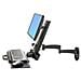 Braccio a muro serie 200 Combo Arm - per LCD fino a 24" e Tastiera - Nero - Foto miniatura 1
