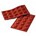 Stampo 15 Tartellette 5x1,5cm Classic Silicone Terracotta - Foto miniatura 3