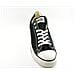 All Star Ct Scarpe Sneakers Nere Black Basse Low Junior Donna 33 - Foto miniatura 2
