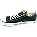 All Star Ct Scarpe Sneakers Nere Black Basse Low Junior Donna 33 - Foto miniatura 3