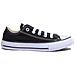 All Star Ct Scarpe Sneakers Nere Black Basse Low Junior Donna 33 - Foto miniatura 9