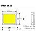Striscia 1020led Smd2835 Strip 5m 8.500lm 120° Ip20 A+ Mod. Vt- 2835 Ip20-1020 Sku 2461 3000k - Foto miniatura 2