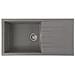 Cube Lavello Da Incasso In Cemento Grigio Scm 16, 1 Vassoio, Sun 100 * 50 Cm, Svuotamento Manuale. - Foto miniatura 1