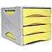 Cassettiera Keep Colour Pastel Giallo - Foto miniatura 1