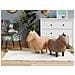 Pouf Animaletto In Tessuto Beige Horse - Foto miniatura 11