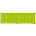 Cuscino Per Lettino Prendisole Verde Brillante 186x58x4 Cm - Foto miniatura 3