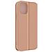 Custodia Folio Iphone 12 Mini Portafoglio Funzione Supporto Video Rosa Gold - Foto miniatura 2