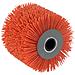 Spazzola Filo Abrasivo In Nylon Rosso Per Rex120c E Rex200 - Foto miniatura 1