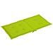 Cuscini per Sedie da Giardino 6 pz Verde Brillante 100x50x4 cm - Foto miniatura 2