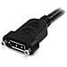 Cavo DisplayPort a Pannello da 1m - 4K x 2K - Adattatore DisplayPort 1.2 da Maschio a Femmina - Cavo di Prolunga DP con Connettore DP a Pannello - Cavo per Monitor DP - Foto miniatura 2