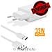 Caricabatterie Originale Da Casa Con Cavo Type C Mdy-11-ez 33w White Bulk - Foto miniatura 1