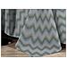 Telo Arredo Multiuso Linea Pensieri Delicati In 100% Cotone Dis Zig Zag 7672 Singolo Verde - Foto miniatura 2