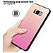 Custodia Compatibile Con Samsung Galaxy S8 Plus In Giallo - Rosa - Coperchio Protettivo Bicolore In Vetro Temperato E Silicone Tpu - Foto miniatura 6