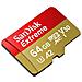 Scheda di Memoria MicroSDXC Extreme 64 GB UHS-I di Classe 10 Velocità 160 MB / s con Adattatore - Foto miniatura 2