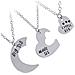 Collane Per Sorelle ""sorellina"", ""sorellina"" E ""sorellina"" Silver - Foto miniatura 9