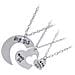 Collane Per Sorelle ""sorellina"", ""sorellina"" E ""sorellina"" Silver - Foto miniatura 10