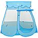Tenda Da Gioco Per Bambini Blu Con 250 Palline 102x102x82 Cm - Foto miniatura 3