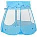 Tenda Da Gioco Per Bambini Blu Con 250 Palline 102x102x82 Cm - Foto miniatura 7