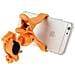 Bike-360 Supporto Per Bici Universale A Clip Orange  Per Smartphone Ios Iphone Galaxy Android - Foto miniatura 3