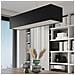 Lampadario Santa Bis 80 Nero Sl. 0780 - Minimalista Lampadari Nero 120x80x30 Cm - Foto miniatura 1