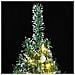 Albero Di Natale Artificiale Con 300 Led Palline E Neve 210 Cm - Foto miniatura 2