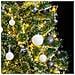 Albero Di Natale Artificiale Con 300 Led Palline E Neve 210 Cm - Foto miniatura 3