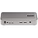 Docking Station 2 Laptop universale 3 USB 3.2 Video 4K Ulta HD 2DisplayPort a Doppio Monitor - Foto miniatura 3
