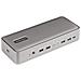 Docking Station 2 Laptop universale 3 USB 3.2 Video 4K Ulta HD 2DisplayPort a Doppio Monitor - Foto miniatura 1