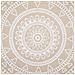 Set Di 2 Cuscini Geranium 45 X 45 Cm Beige Trama Orientale - Foto miniatura 2