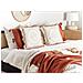 Set Di 2 Cuscini Geranium 45 X 45 Cm Beige Trama Orientale - Foto miniatura 8