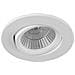 Faretto Led Cob 3 W Luce Bianca 6500k A Incasso Orientabile Bordo Bianco P-45-bf - Foto miniatura 1