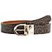 Ck Must Rd Buckle Rev 2.5 Belt Cintura Pelle Accessori Donna Marrone Eu 75, K60k609981 0hf - Foto miniatura 2