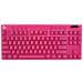 PRO X TKL tastiera Gaming RF senza fili + Bluetooth AZERTY Francese Magenta - Foto miniatura 2