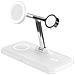 HJ3004WHGL Caricabatterie per dispositivi mobili Cuffie, Smartphone, Orologio intelligente Argento, Bianco dC, USB Carica wireless Ricarica rapida Interno - Foto miniatura 1