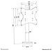 DS42-430BL12 Supporto da tavolo per TV 23-43"- a fissaggio - girevole - Foto miniatura 17