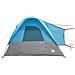 Tenda da Campeggio per Auto per 4 Persone Blu Impermeabile - Foto miniatura 5