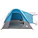 Tenda da Campeggio per Auto per 4 Persone Blu Impermeabile - Foto miniatura 6