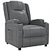 Poltrona Reclinabile Antracite in Similpelle - Foto miniatura 1