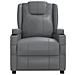 Poltrona Reclinabile Antracite in Similpelle - Foto miniatura 3