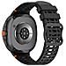 Cinturino In Silicone Traspirante Con Fibbia A D Per Samsung Galaxy Watch 8/8 Classic Black - Foto miniatura 4