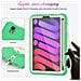 Custodia Per Ipad Mini 6 8.3"" Con Supporto E Tracolla Verde - Foto miniatura 2