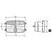Fanale Anteriore Asimmetrico 3 Luci 165x93mm - Foto miniatura 2