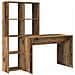 Scrivania Legno vecchio 138.5 x 55 x 143 cm Legno multistrato - Foto miniatura 1
