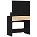 Tavolo da Trucco con cassetto Rovere nero 80 x 41 x 134.5 cm - Foto miniatura 8