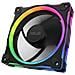 Prime MR120 Fan ARGB Black Case per computer Ventilatore 12 cm Nero - Foto miniatura 2