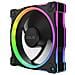 Prime MR120 Fan ARGB Black Case per computer Ventilatore 12 cm Nero - Foto miniatura 3