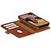 Lynge custodia per cellulare 15,8 cm (6.2") Custodia a borsellino Marrone chiaro - Foto miniatura 4